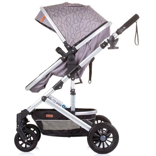 Детская коляска Chipolino Estelle KKES02303GL/ Серый photo 4 Детская коляска Chipolino Estelle KKES02303GL/ Серый photo 4