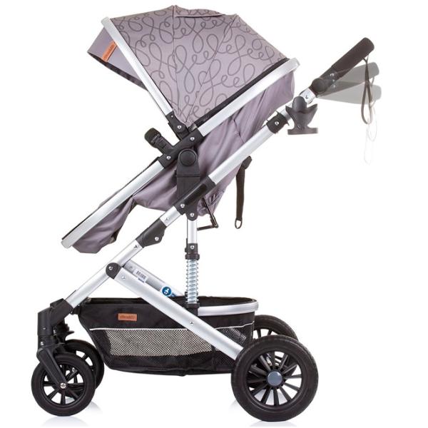 Детская коляска Chipolino Estelle KKES02303GL/ Серый photo 5 Детская коляска Chipolino Estelle KKES02303GL/ Серый photo 5