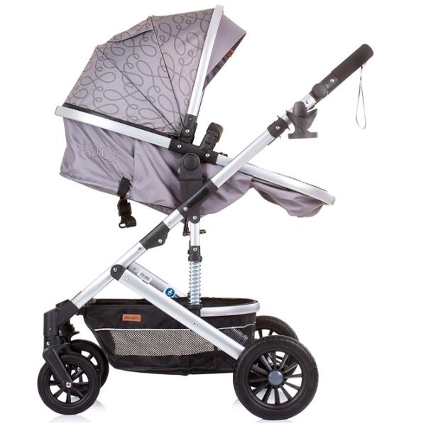 Детская коляска Chipolino Estelle KKES02303GL/ Серый photo 6 Детская коляска Chipolino Estelle KKES02303GL/ Серый photo 6