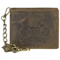 Кошелек для мужчин Green Burry 1796-Bike-25 Натуральная кожа/ Коричневый