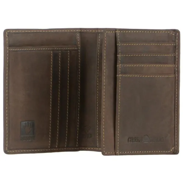 Portmoneu pentru bărbați Green Burry Vintage Piele artificială/ Brown photo 2 Portmoneu pentru bărbați Green Burry Vintage Piele artificială/ Brown photo 2