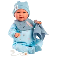 Кукла Llorens Babero Perrito 74120 малыш/ 3+