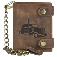 Кошелек для мужчин Green Burry Vintage Натуральная кожа/ Коричневый