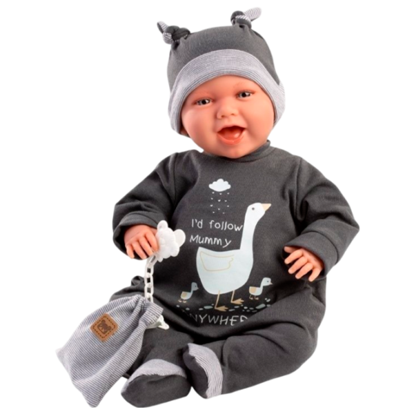 Păpușă Llorens Mimo Sonrisas Pijama 74107 bebeluș/ 3+ photo 1