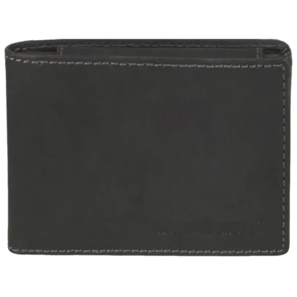 Portmoneu pentru bărbați Green Burry Mini 1799-BL-20 Piele naturală/ Black photo 1