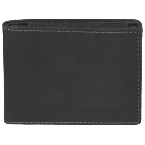 Portmoneu pentru bărbați Green Burry Mini 1799-BL-20 Piele naturală/ Black photo 1