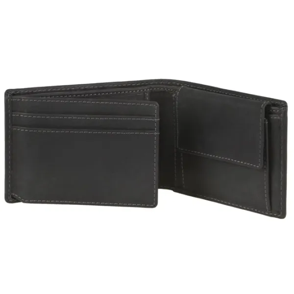 Portmoneu pentru bărbați Green Burry Mini 1799-BL-20 Piele naturală/ Black photo 3
