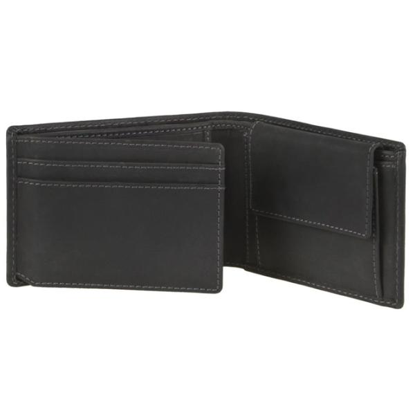 Portmoneu pentru bărbați Green Burry Mini 1799-BL-20 Piele naturală/ Black photo 3