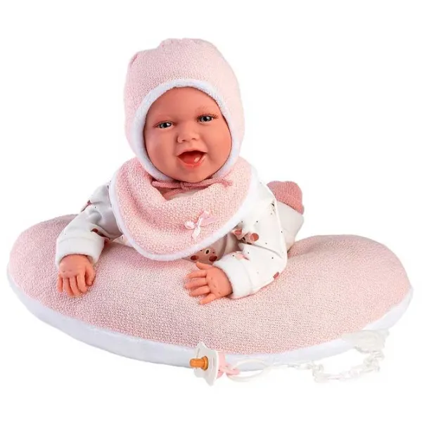 Păpușă Llorens Mimi Sonrisas Cojín Luna 74104 bebeluș/ 3+ photo 3
