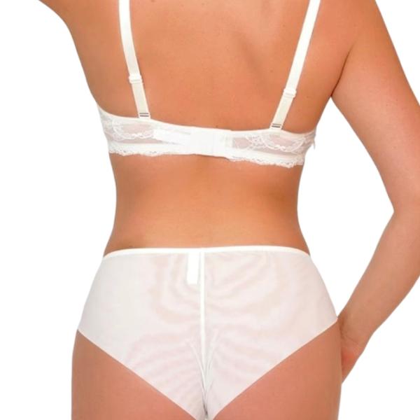 Set lengerie pentru femei Balaloum AP9405/ 1 80D/ Ivory/ Slip photo 3