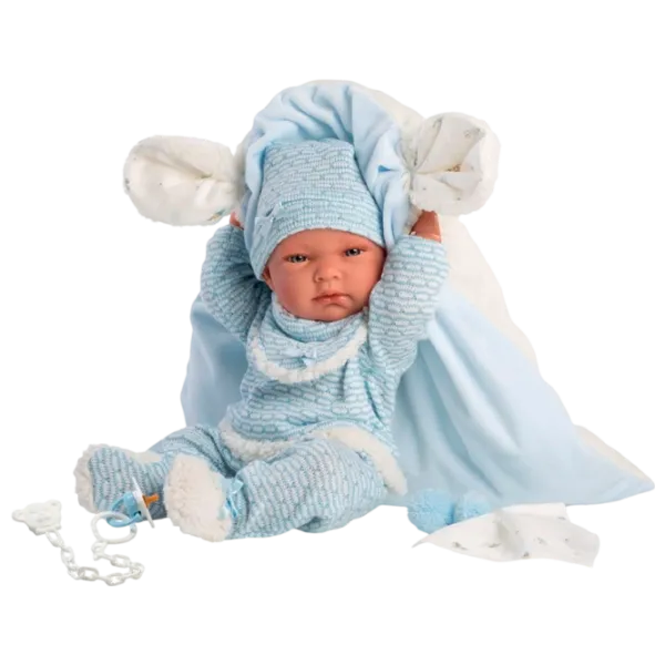 Păpușă Llorens Baby Niko 73859 bebeluș/ 3+ photo 1