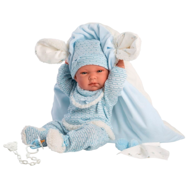 Păpușă Llorens Baby Niko 73859 bebeluș/ 3+ photo 1