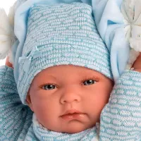 Păpușă Llorens Baby Niko 73859 bebeluș/ 3+ photo 2