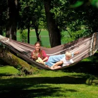 Гамак Amazonas Palacio Cafe AZ-1062200 200 кг/ Хлопок/ Коричневый photo 4