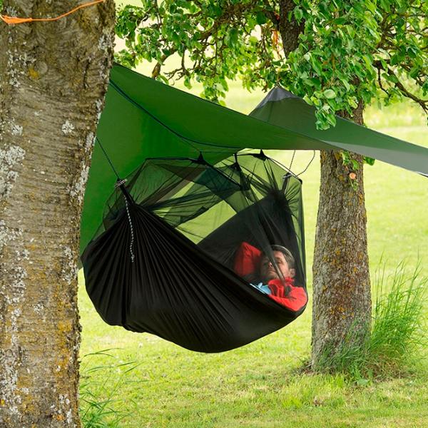 Гамак Amazonas Moskito Traveller Extreme AZ-1030220 200 кг/ Nailon/ Черный photo 5 Гамак Amazonas Moskito Traveller Extreme AZ-1030220 200 кг/ Nailon/ Черный photo 5