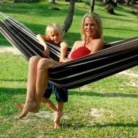 Гамак Amazonas Barbados Mocca AZ-1018260 200 кг/ Хлопок/ Коричневый photo 4