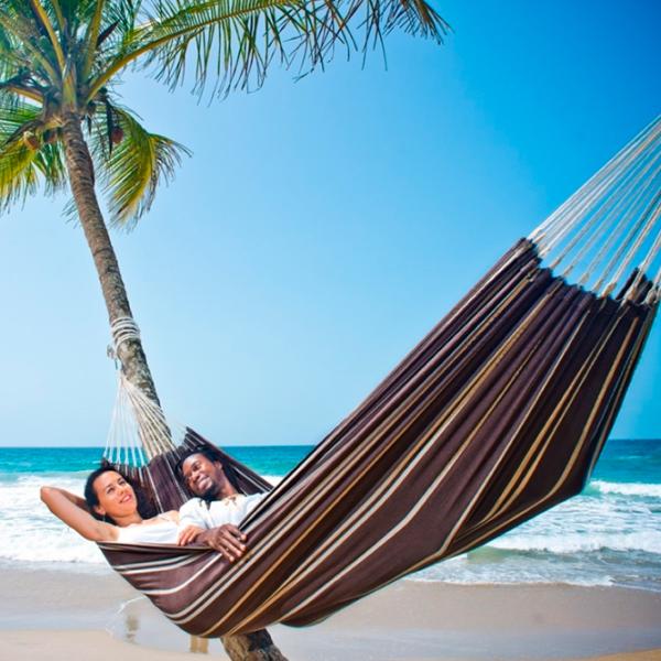 Гамак Amazonas Barbados Mocca AZ-1018260 200 кг/ Хлопок/ Коричневый photo 5 Гамак Amazonas Barbados Mocca AZ-1018260 200 кг/ Хлопок/ Коричневый photo 5