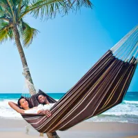 Гамак Amazonas Barbados Mocca AZ-1018260 200 кг/ Хлопок/ Коричневый photo 5