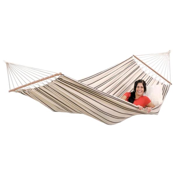 Гамак Amazonas Brasilia Cappuccino AZ-1065400 150 кг/ Хлопок/ Бежевый photo 2 Гамак Amazonas Brasilia Cappuccino AZ-1065400 150 кг/ Хлопок/ Бежевый photo 2