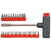 Șurubelniță cu duze și biți Toya 65100 