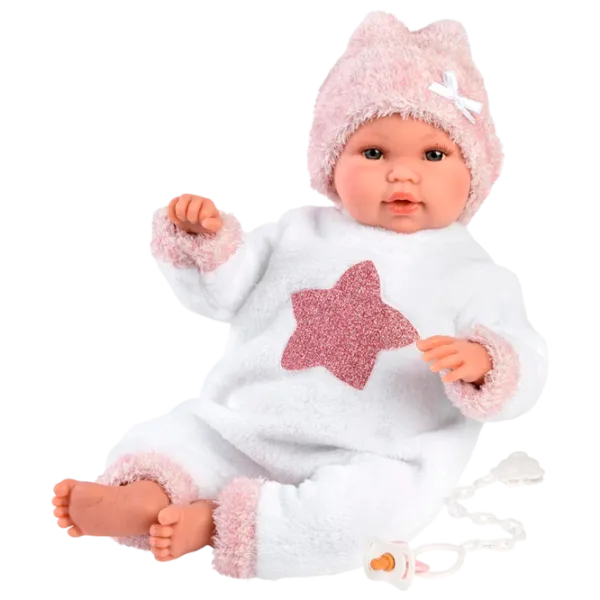 Păpușă Llorens Baby Pijama Estrella 63648 bebeluș/ 3+ photo 1