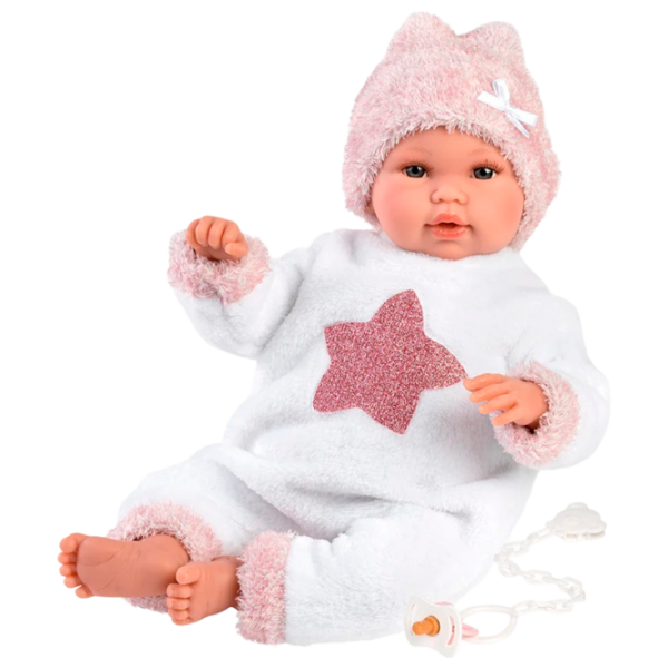 Păpușă Llorens Baby Pijama Estrella 63648 bebeluș/ 3+ photo 1