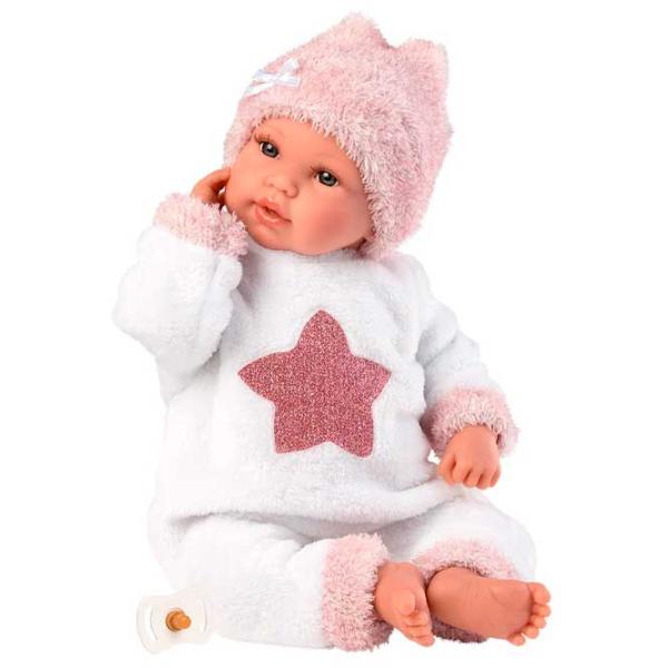 Păpușă Llorens Baby Pijama Estrella 63648 bebeluș/ 3+ photo 2