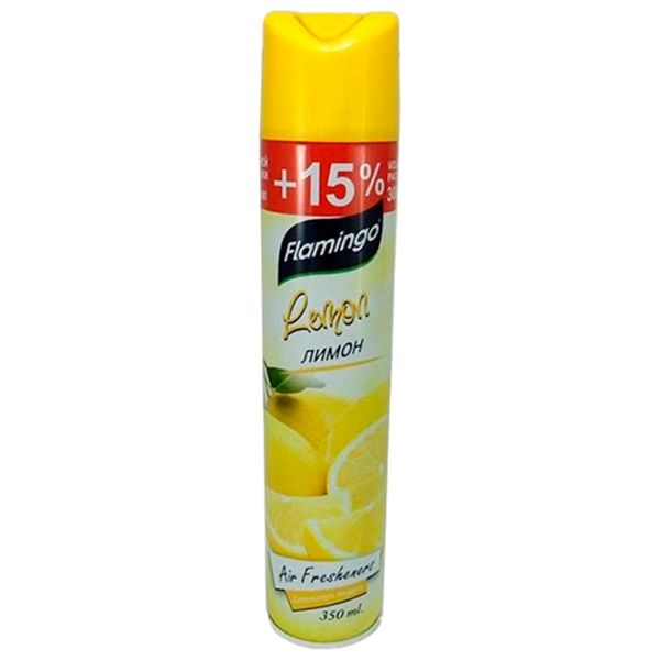 Odorizant de aer Flamingo Lemon 350 ml photo 1