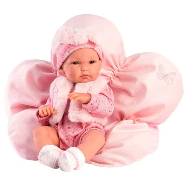 Кукла Llorens Bebé Bimba Cojín Rosa 63592 малыш/ 3+ photo 2