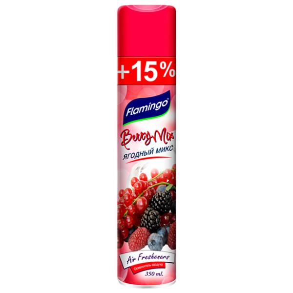 Odorizant de aer Flamingo Berry Mix 350 ml photo 1