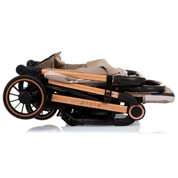 Детская коляска Chipolino Pixie LKPX02403MA/ Бежевый photo 5 Детская коляска Chipolino Pixie LKPX02403MA/ Бежевый photo 5