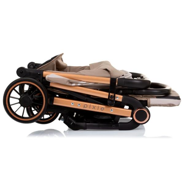 Детская коляска Chipolino Pixie LKPX02403MA/ Бежевый photo 5 Детская коляска Chipolino Pixie LKPX02403MA/ Бежевый photo 5