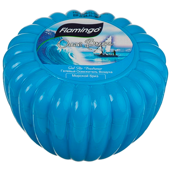 Гелевый Освежитель воздуха Flamingo Ocean Breeze 150 мл photo 1