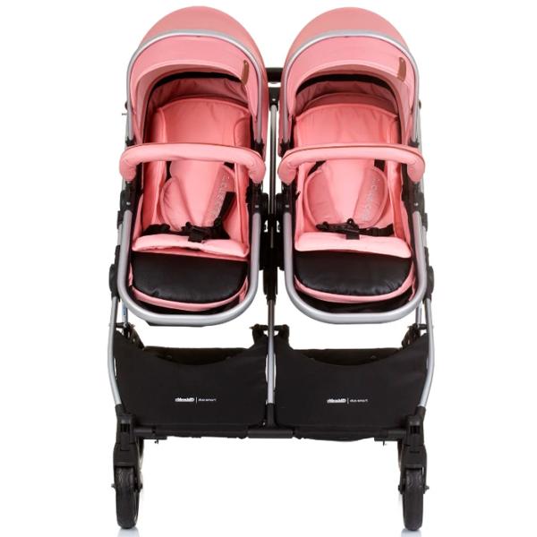 Детская коляска Chipolino Duo Smart KBDS02405FL/ Розовый photo 6