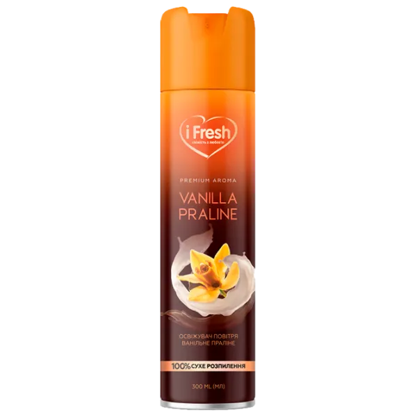 Odorizant de aer iFresh Vanilla Praline 300 ml photo 1 Odorizant de aer iFresh Vanilla Praline 300 ml photo 1