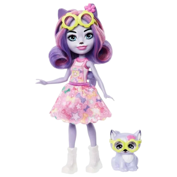 Кукла Enchantimals Hadley Husky and pet Sledder HHB90 модель/ 3+ photo 1