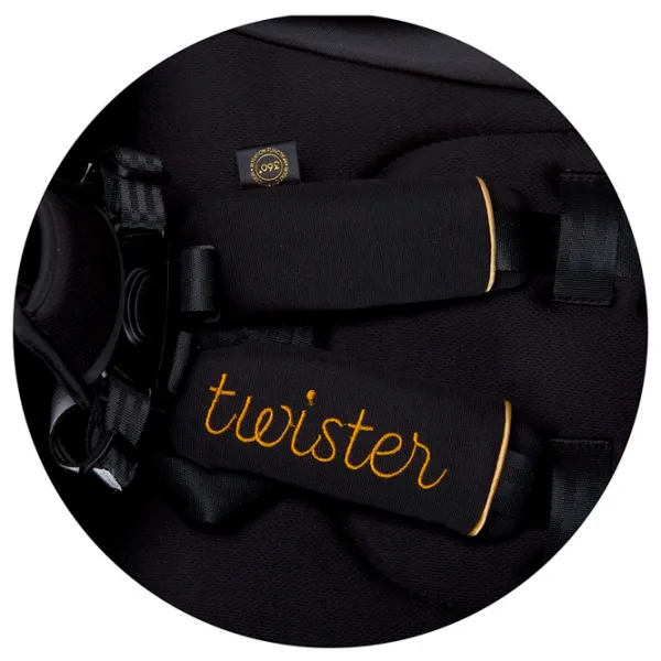 Cărucior pentru copil Chipolino Twister 360 LKTW02301BW/ Black photo 8 Cărucior pentru copil Chipolino Twister 360 LKTW02301BW/ Black photo 8