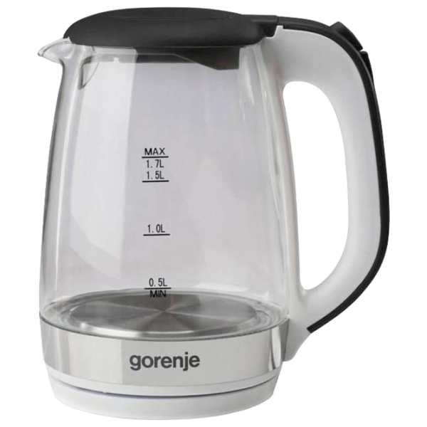Ceainic electric Gorenje K17GXG 1.7l / Ascuns / White photo 1
