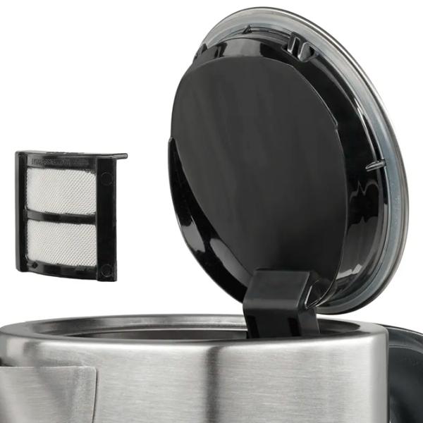 Электрочайник Bosch TWK7S05 1.7л / Скрытый / Серый photo 4