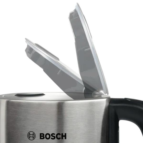 Электрочайник Bosch TWK7S05 1.7л / Скрытый / Серый photo 5