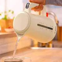 Электрочайник Bosch TWK3M127 1.7л / Скрытый / Бежевый photo 2