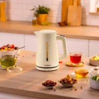 Электрочайник Bosch TWK3M127 1.7л / Скрытый / Бежевый photo 3