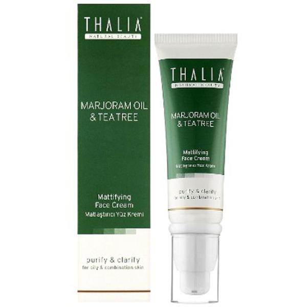 Крем для лица Thalia balance oil content with marjoram Все типы/ 50 мл photo 1