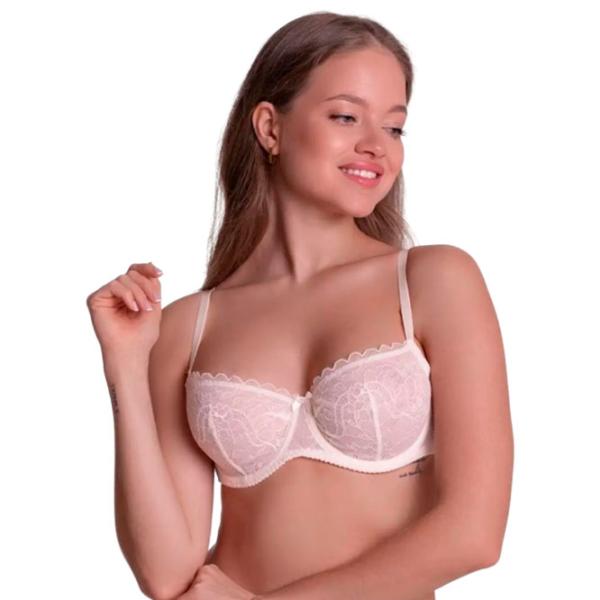 Sutien pentru femei Milavitsa 129000 85D/ Pastel/ Balconette photo 1