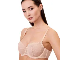 Sutien pentru femei Milavitsa 129000 75C/ Nude/ Balconette
