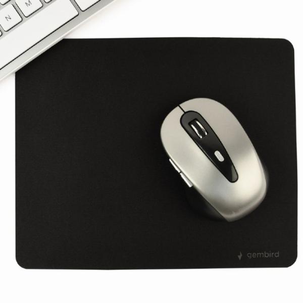 Covoraș pentru mouse Gembird MP-S-BK Black photo 3