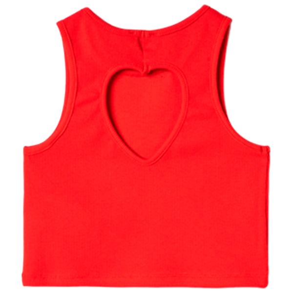 Maiou pentru fetiţe Koton 4SKG30035AK Red/ 5 - 6 ani photo 2 Maiou pentru fetiţe Koton 4SKG30035AK Red/ 5 - 6 ani photo 2