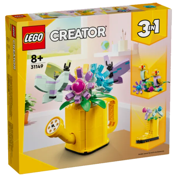 Constructor LEGO Flowers in Watering Can Clasic/ Multicolor photo 1
