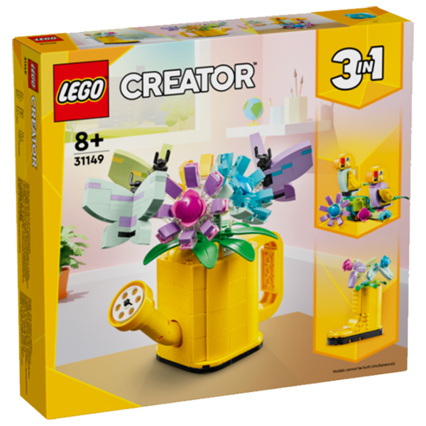 Constructor LEGO Flowers in Watering Can Clasic/ Multicolor photo 1