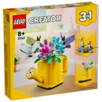 Constructor LEGO Flowers in Watering Can Clasic/ Multicolor